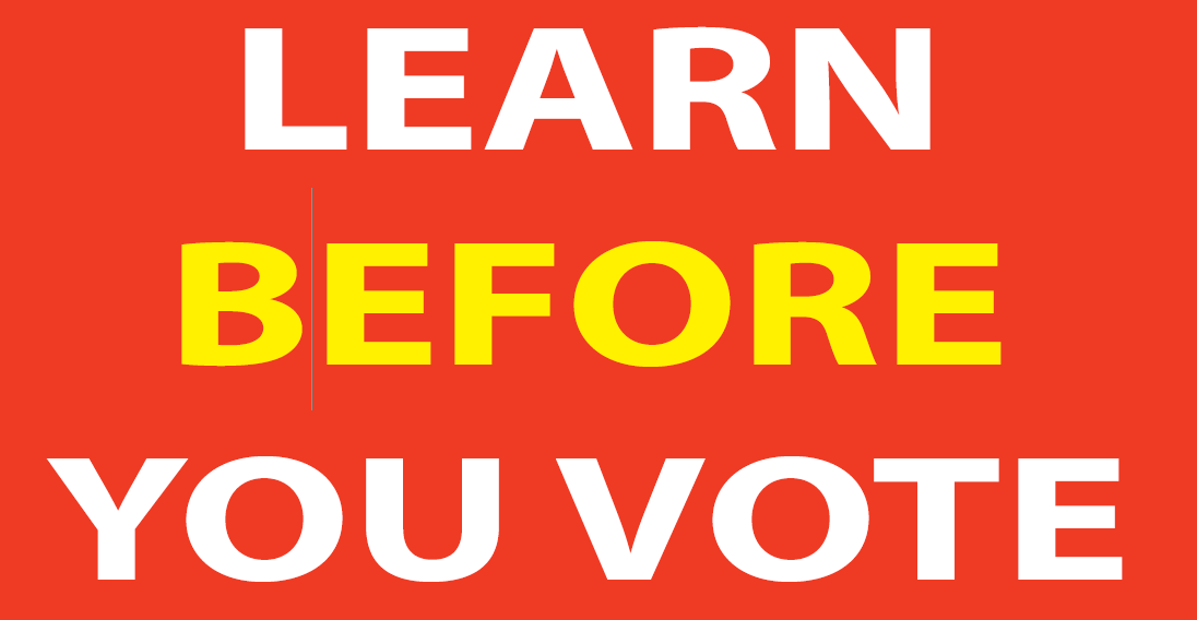 learn before you vote