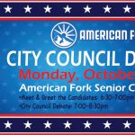 city council debate - American Fork - 2023